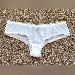VTG Victoria's Secret Sexy Little Things Rhinestone Pink Panty NWOT